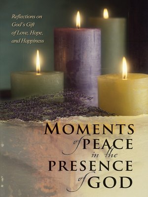 cover image of Moments of Peace in the Presence of God